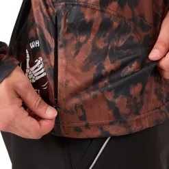 Aggy Long Sleeve Bike Jersey - Black Noise
