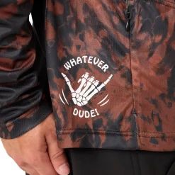 Aggy Long Sleeve Bike Jersey - Black Noise