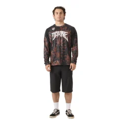 Aggy Long Sleeve Bike Jersey - Black Noise