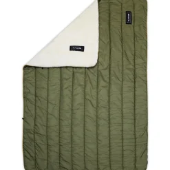 Performance Sherpa Fleece Throw - Utility Green