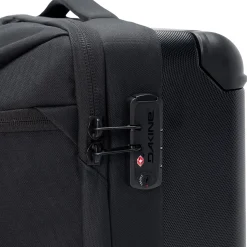 Split 4 Wheel Carry On Roller Bag 48L - Black