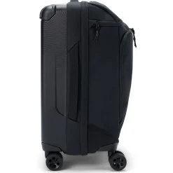 Split 4 Wheel Carry On Roller Bag 48L - Black