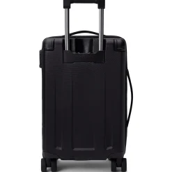 Split 4 Wheel Carry On Roller Bag 48L - Black