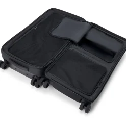 Split 4 Wheel Roller Bag 87L - Black