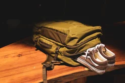 Split Adventure Backpack 38L - Black Ripstop