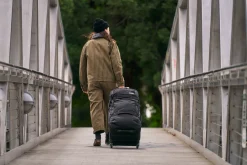 Split Roller Bag 110L - Marron Coated