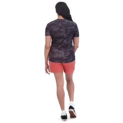 Syncline Short Sleeve Jersey Women's - Black Vintage Camo